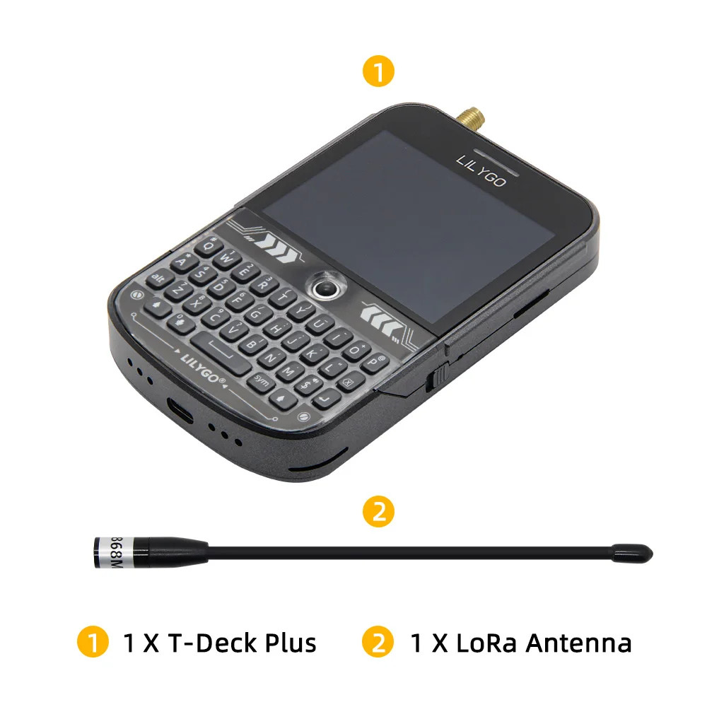 ® T-Deck-Plus ESP32-S3 Lora Development Board Lorawan Low Power Consumption Long
