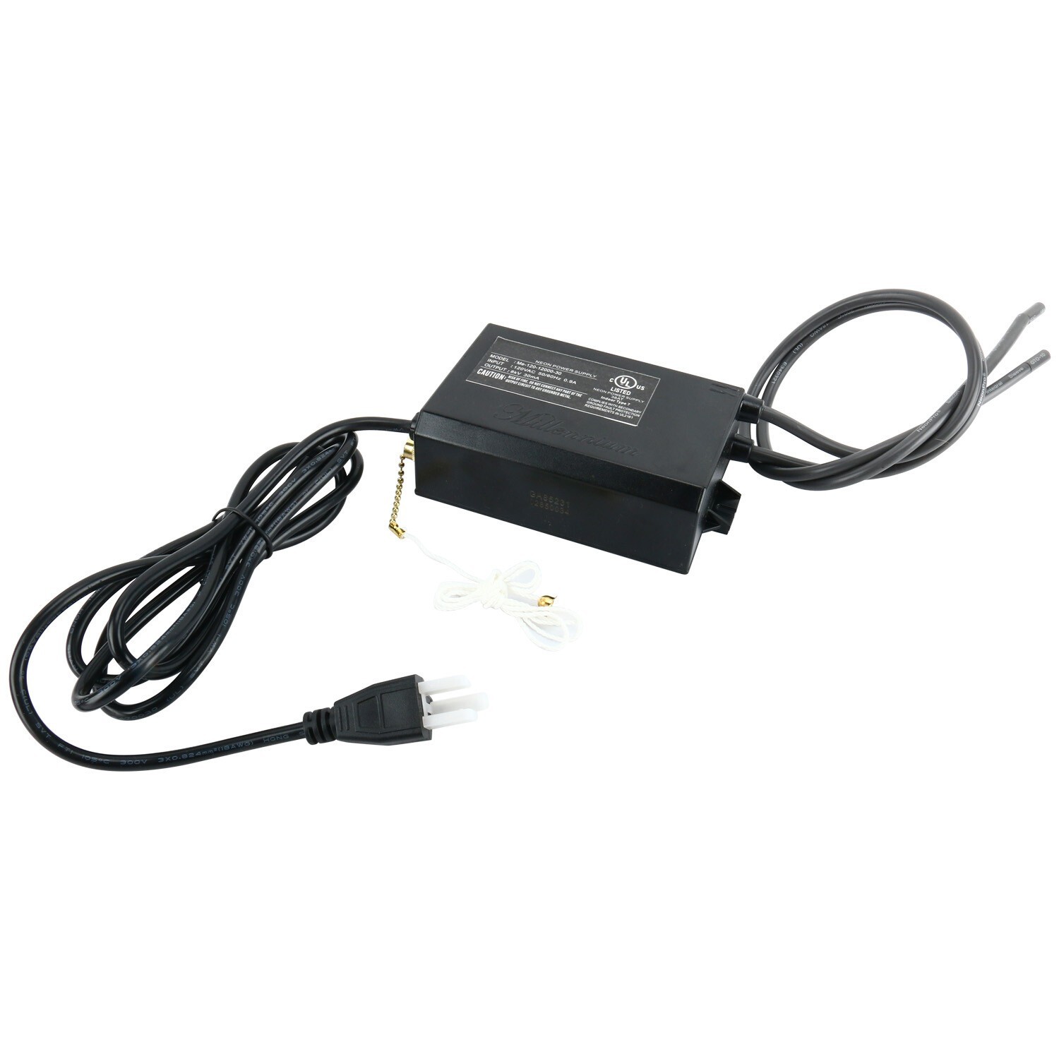 ME-120-12000-30 Neon Light Transformer Power Supply 8KV 30mA 120VAC UL Listed