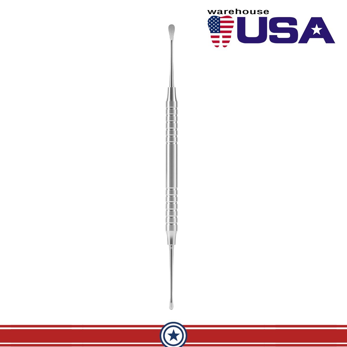 Dental Spoon Excavator Restorative Alveolar Socket Curette Double Ended
