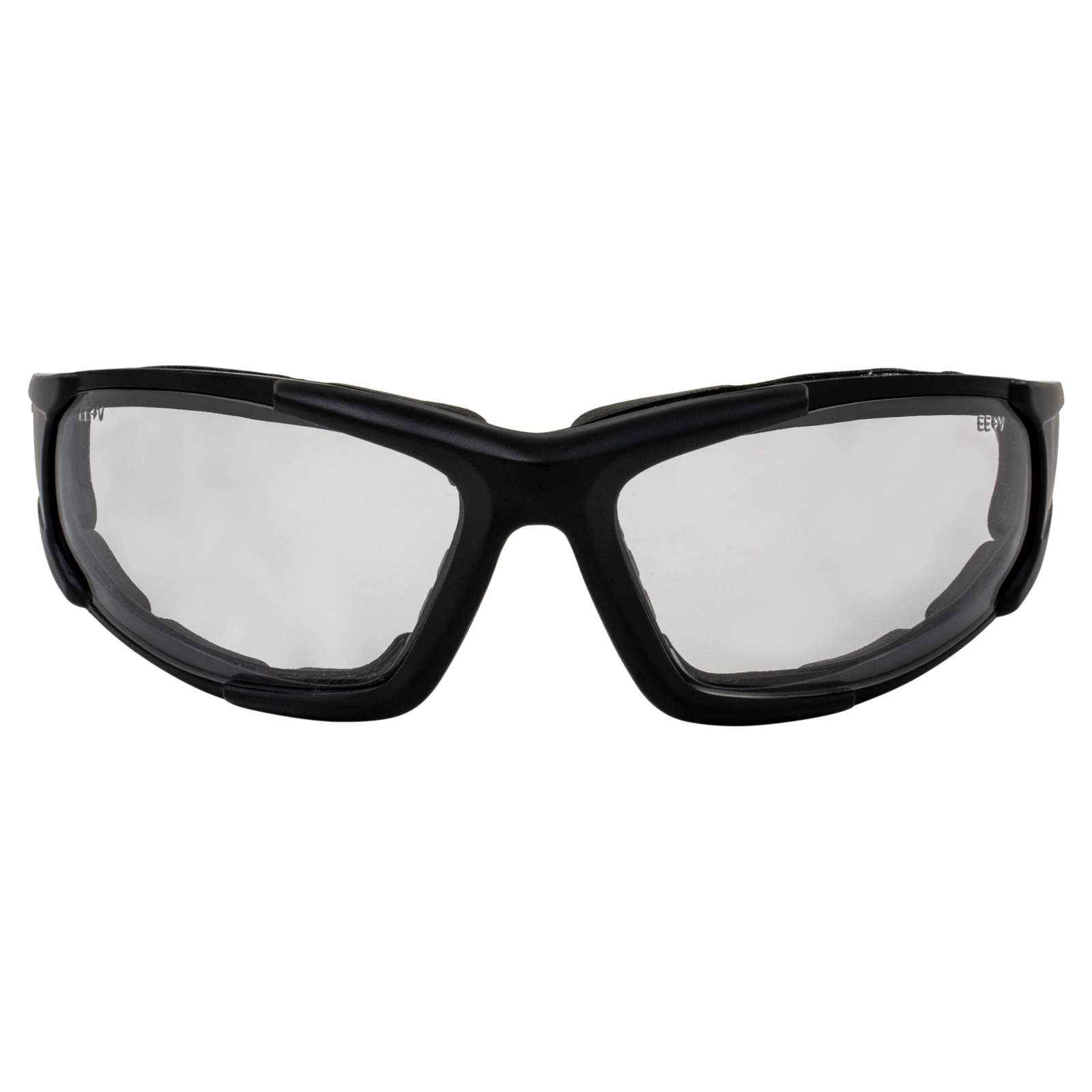 Epoch Eyewear Foam 2 Padded Glasses Black w/ Photochromic Clear to Smoke Lens