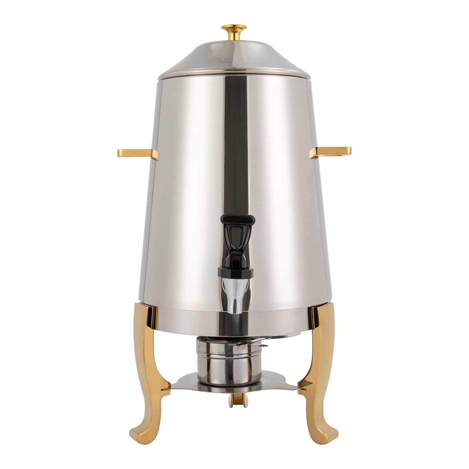 400W Insulated Beverage Dispenser for Hot Drinks 3.43Gal Stainless Steel USA