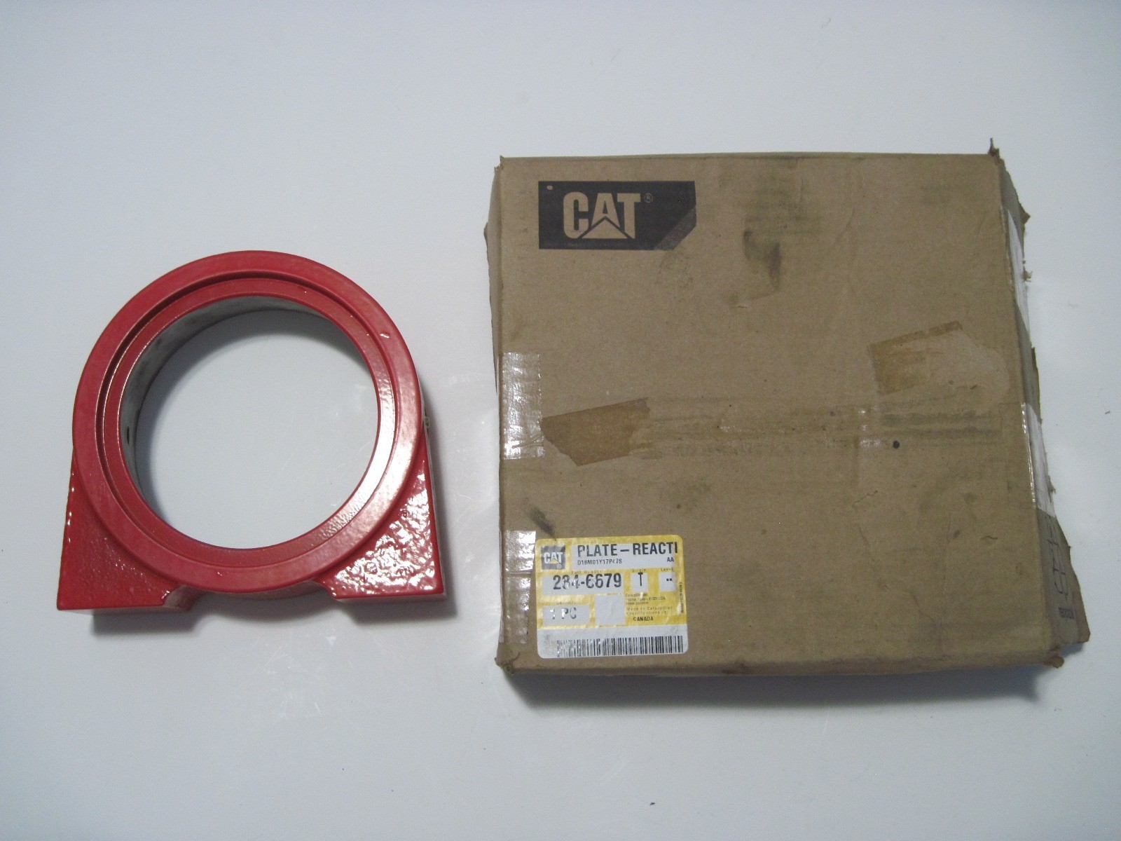 NOS CAT Caterpillar Reaction Plate 284-6679 Fits Track Skidder 517 527 Genuine