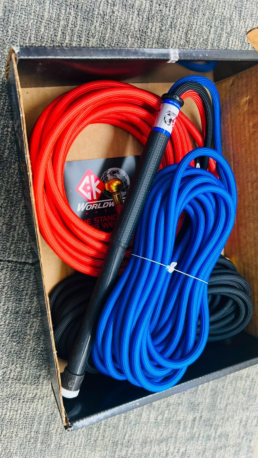 CK Worldwide CKPF225SF MasterTIG 250A Water Cooled Pencil TIG Torch Kit 1907381