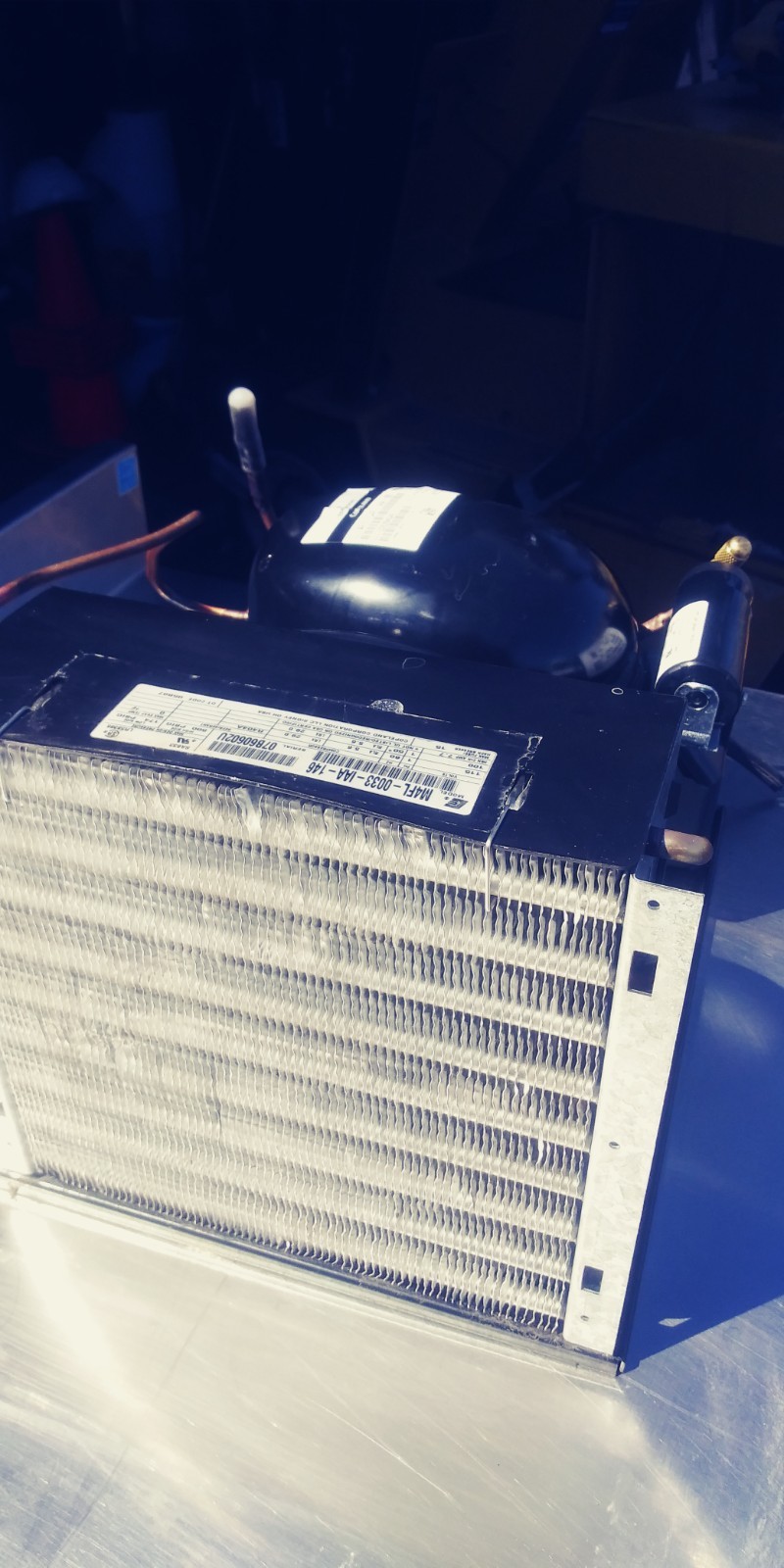 Copeland M4FL-0033-IAA-146 Condensing Unit AFE11C4E-IAA-901 Compressor