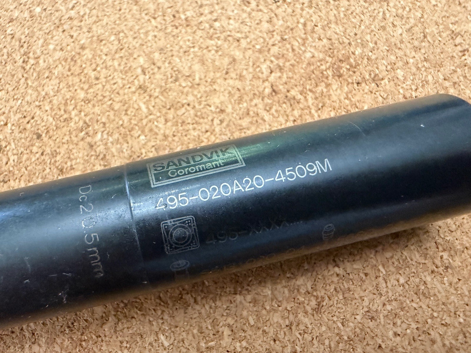 Indexable Sandvik Chamfer Mill 1.25” Diameter x 3 Flute x .787 Shank Used!!!!