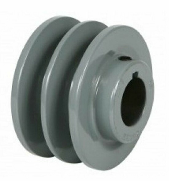 2AK30 5/8″ bore 2 Grooves Sheave PULLEY 4L,3L BELT OD 3″ (2AK30-5/8″ OD 3.05″)