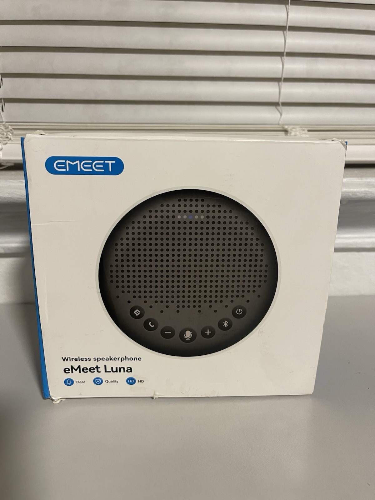 EMEET OfficeCore Luna Plus Wireless Speakerphone for Audio Conferencing