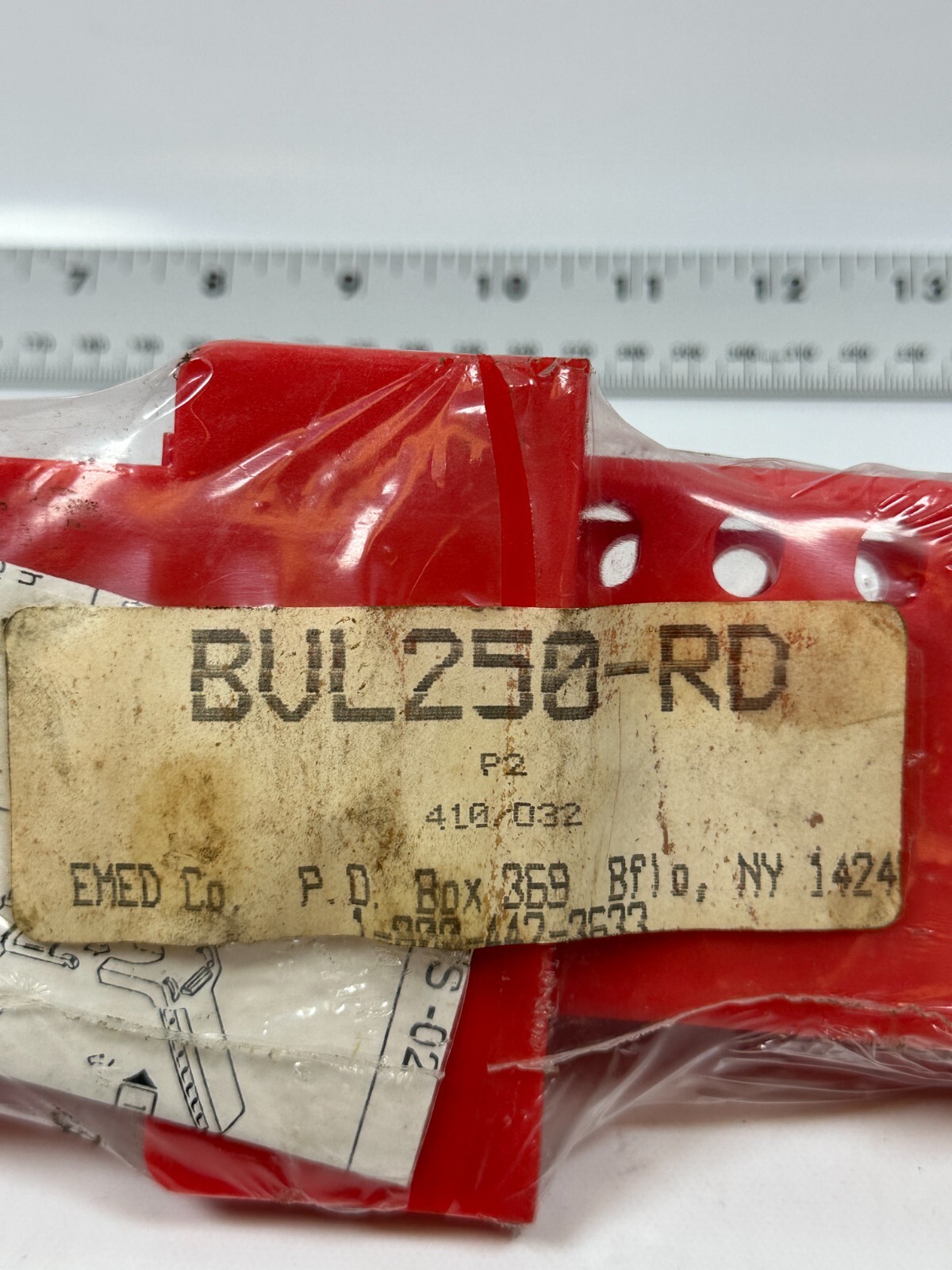 EMED Co B-Safe BVL250-RD 1 1/2″-2 1/2″ dia. Ball Valve Lockout – NEW Fast Ship