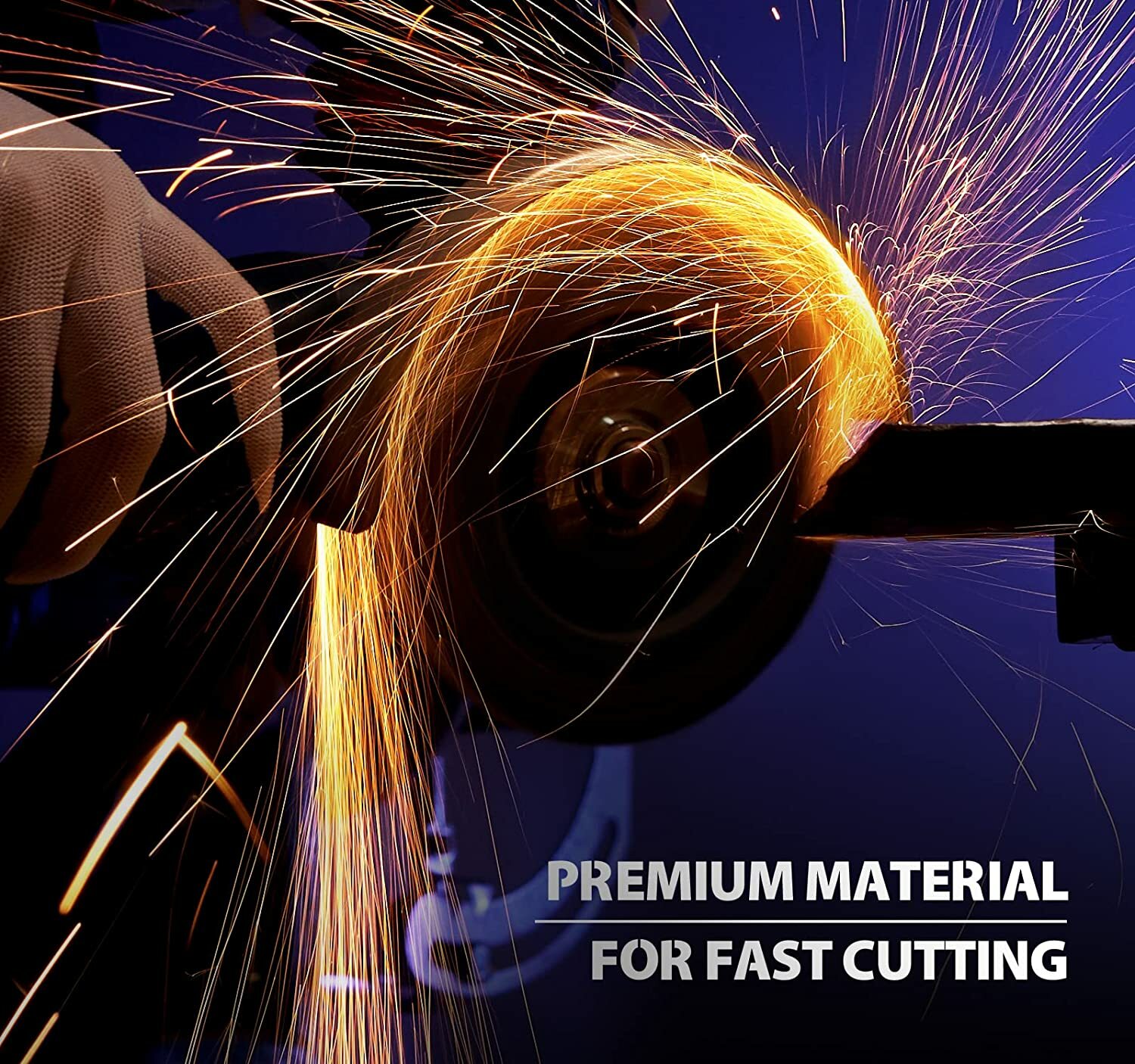 40PCS 4-1/2″×7/8” 80 Grit T29 Premium 115MM Zirconia Flap Disc Sanding Grinding