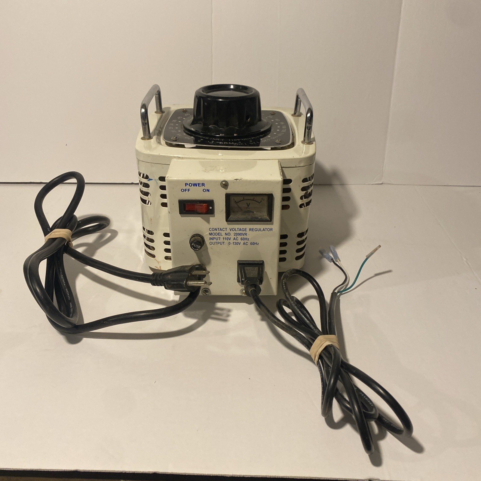KRM 2090VR 110V Input 0-130V Output Contact Voltage Regulator
