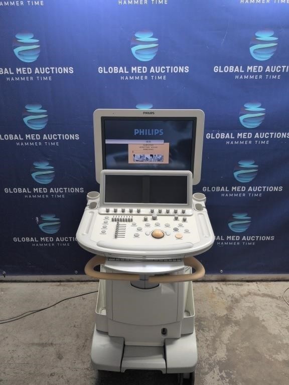 Philips iE33 Diagnostic Ultrasound System Cart 3D/4D Cardiac Vascular DICOM