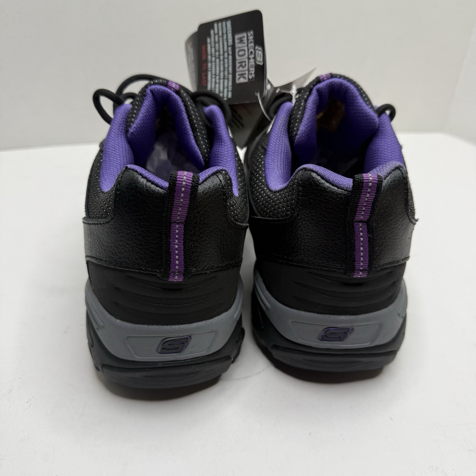Skechers Work D’Lites SR Tottle Comp Toe Wide Width Women’s 10 New