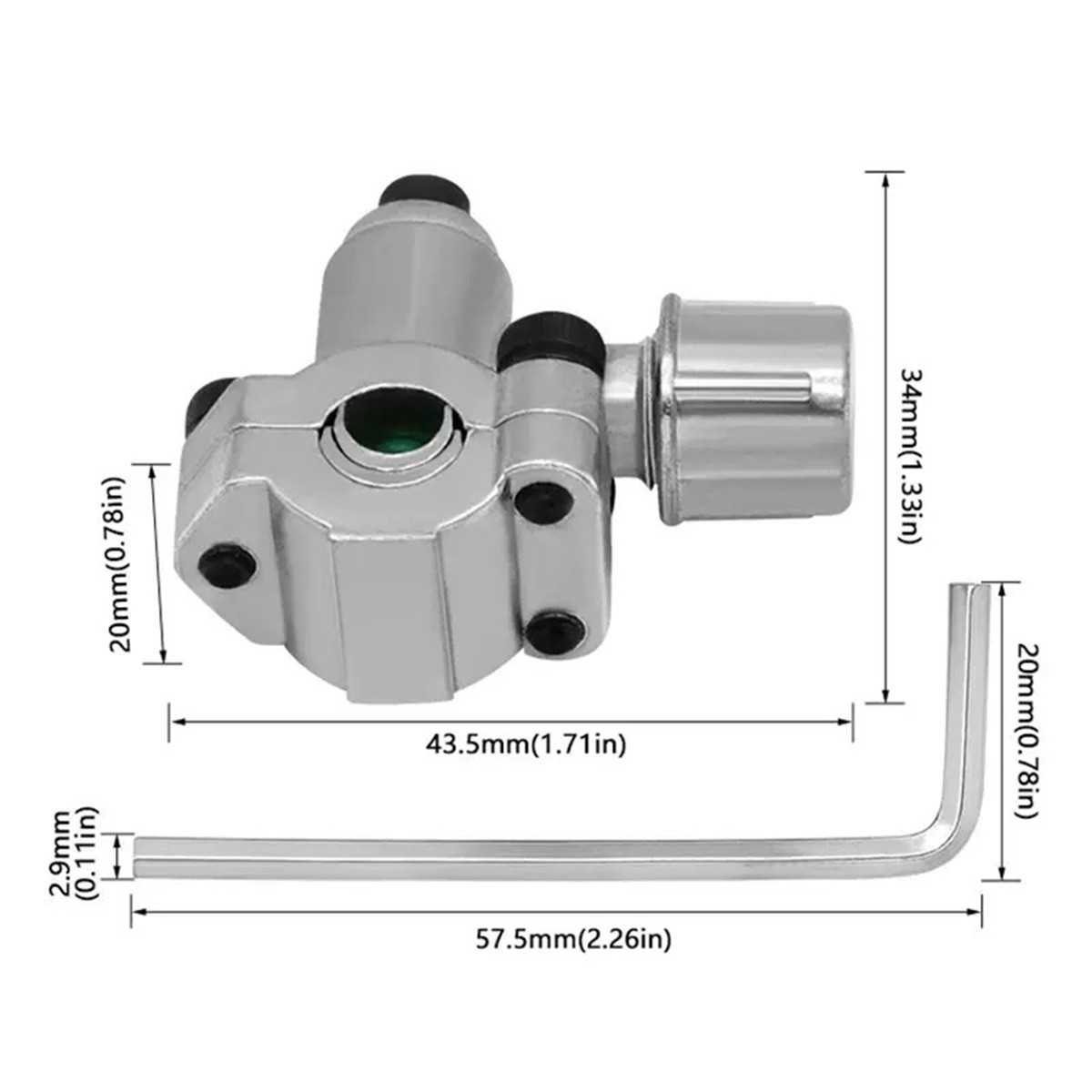 4PCS BPV31 Bullet Piercing Valve Set 3 in 1 Access for Air Conditioners A/C HVAC