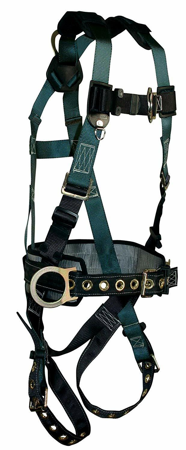 FallTech 7073LX Foreman Full Body Harness, Large/Extra Large
