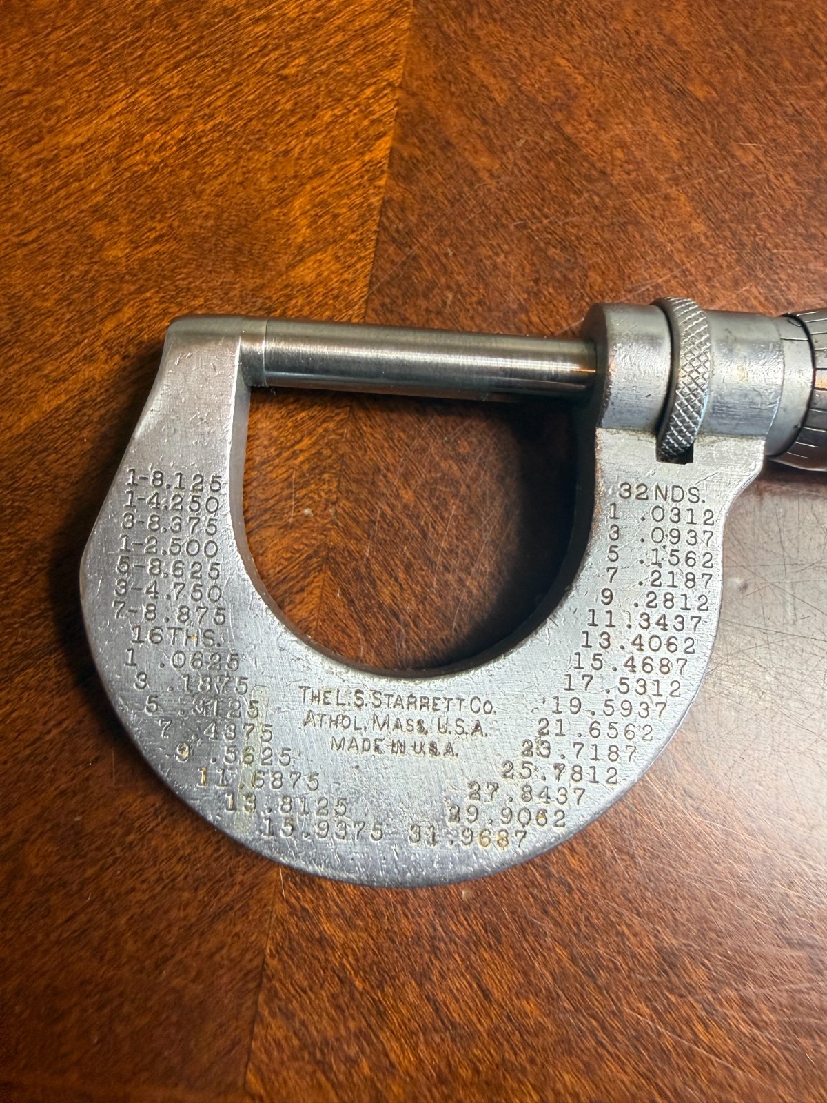 Starrett 2″-3″ Outside Micrometer Machinist Precision Tool USA