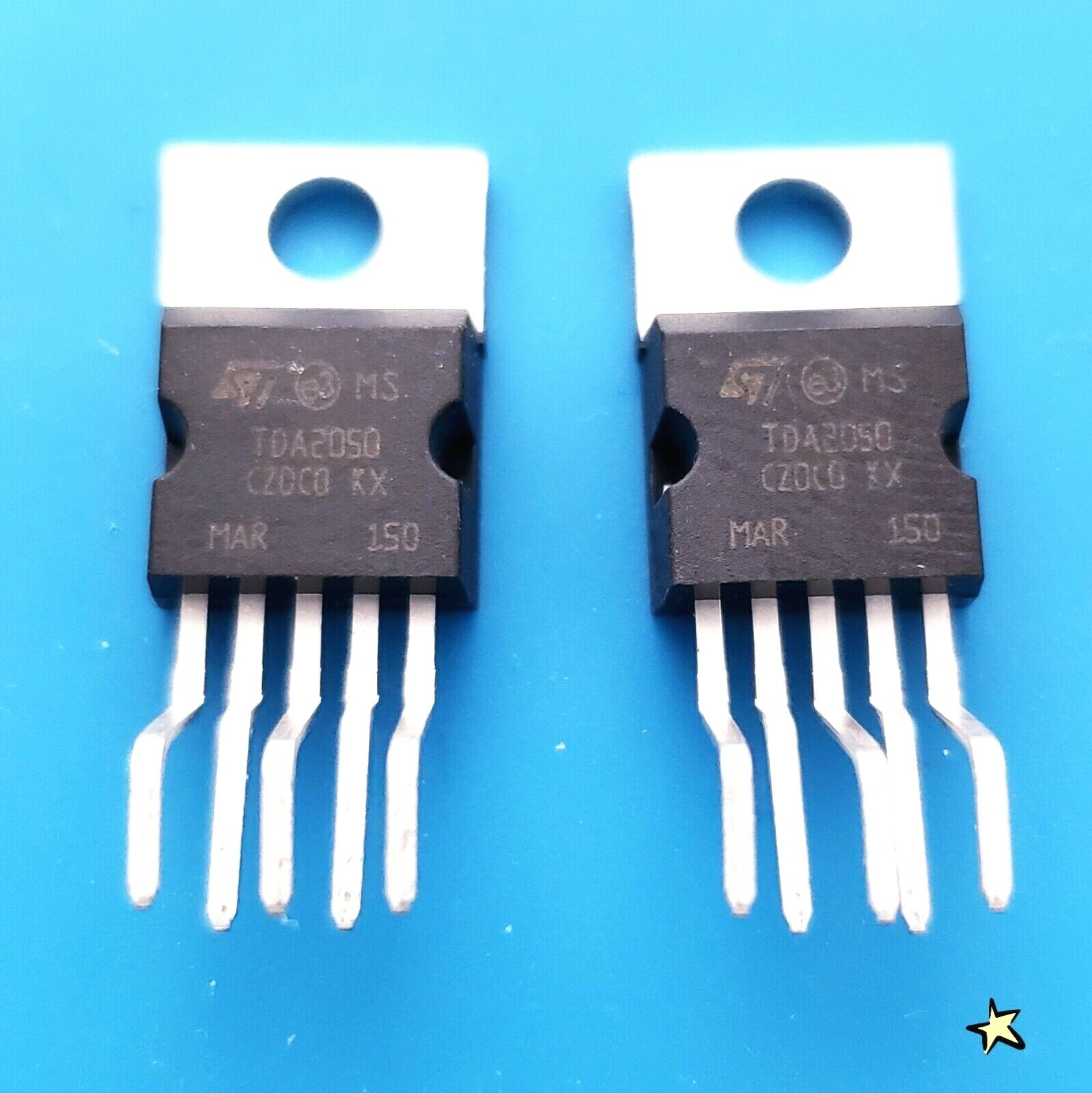 TDA2050 35W Mono Hi-fi Amplifier 9 to 50 volt dc… USA Seller 5pcs