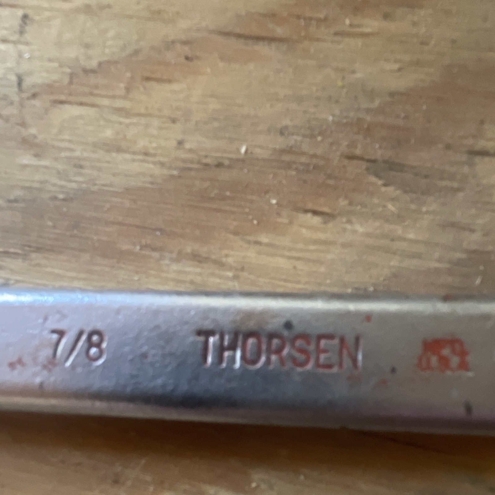 Thorsen 3024 Double Open-End Wrench 7/8 x 3/4 Size, Individual Wrench
