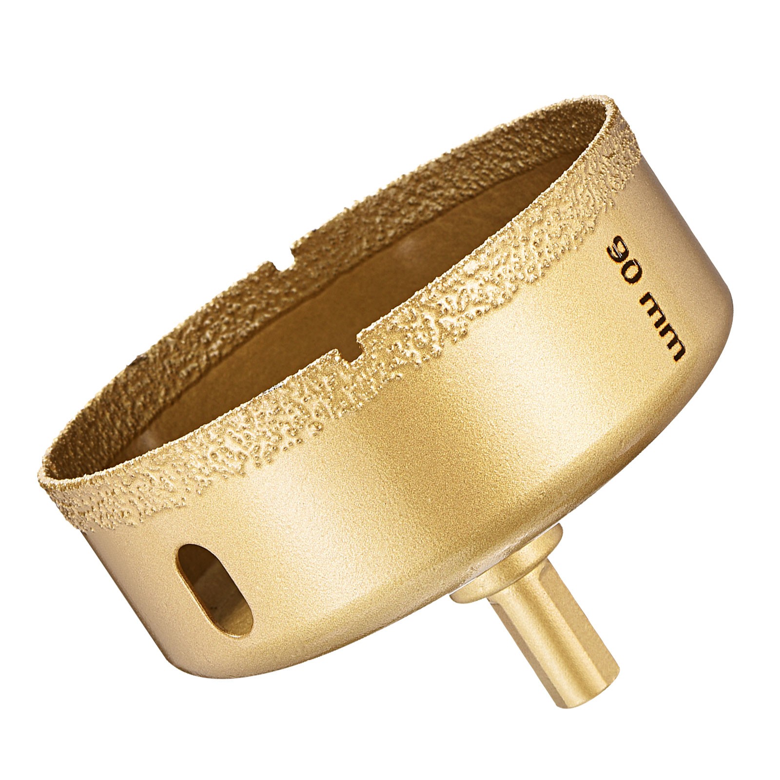 3.54″/90mm Diamond Hole Saw 1 PC. Gold