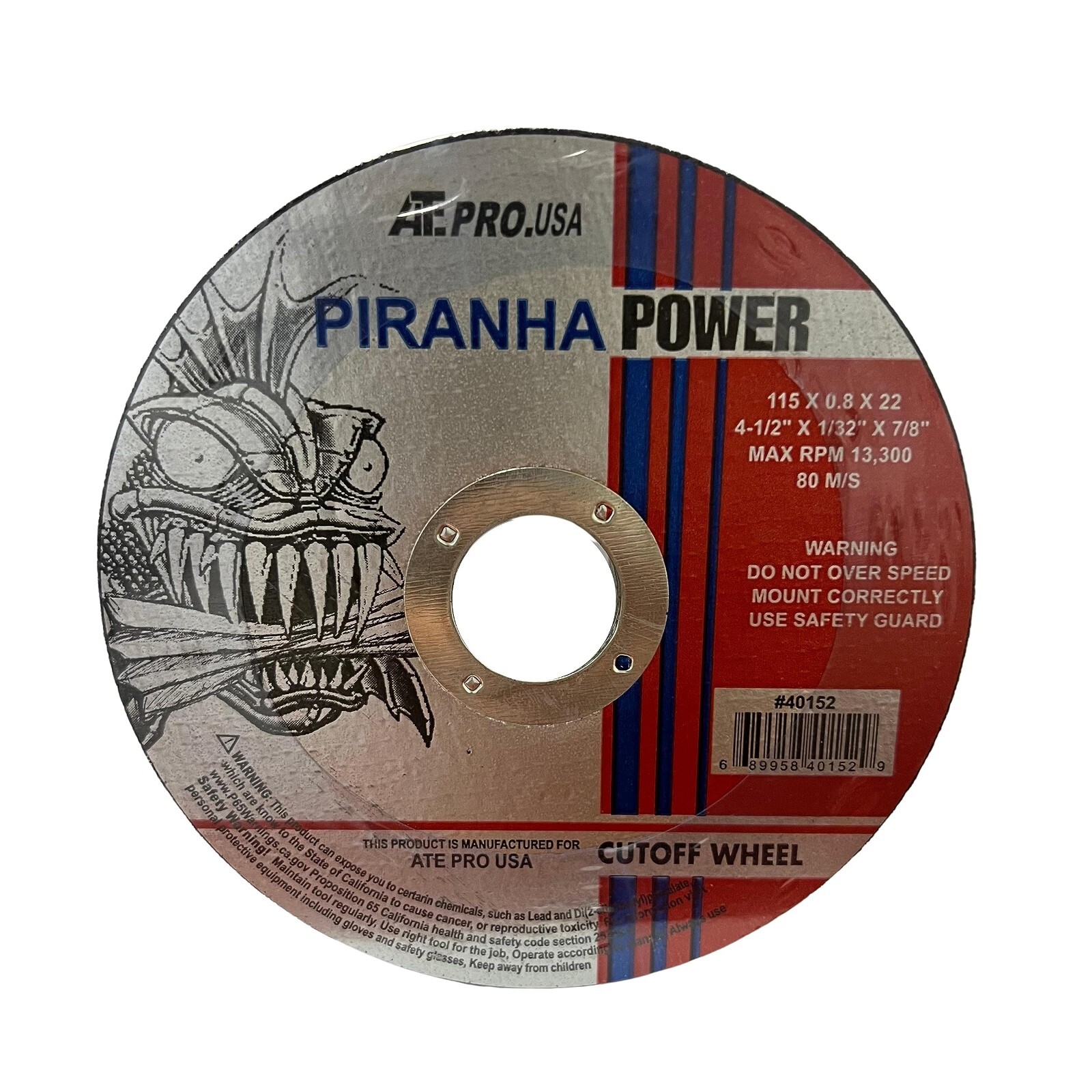 [50 Pack] Metal & Stainless Steel Thin Cut Off Wheels, 4-1/2″X1/32″ | 7/8″ Arbor