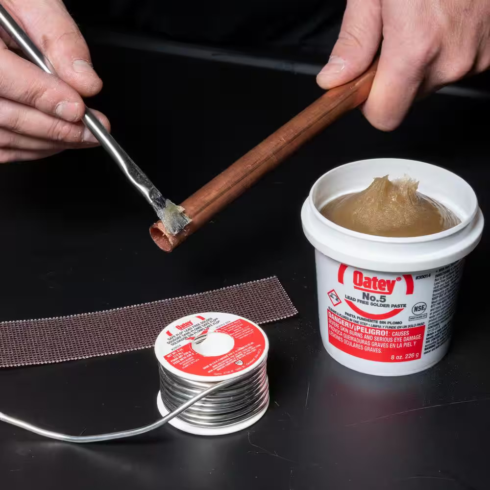 Oatey No. 5 Lead-Free Solder Flux Paste 8 oz.