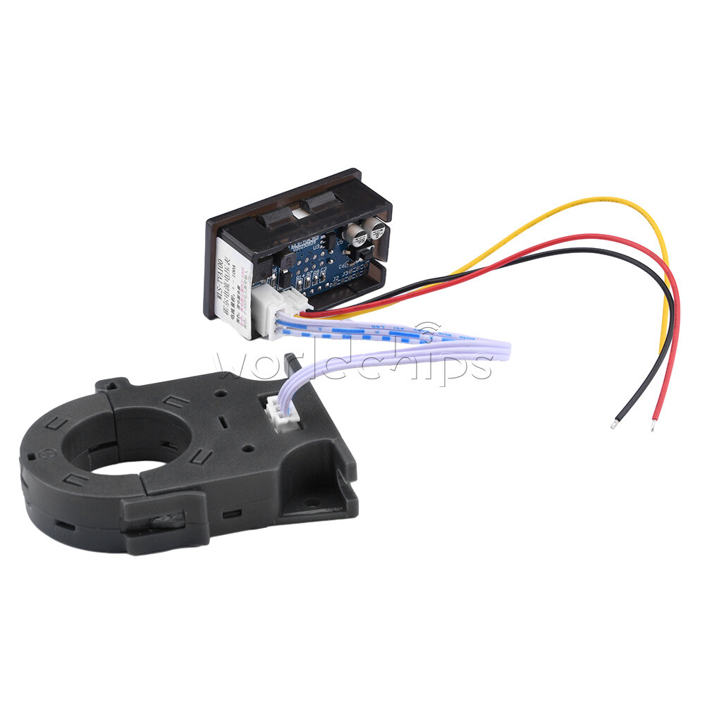 Hall Ammeter Voltmeter DC0-300V 0-400A Isolated Digital Current Voltage Meter