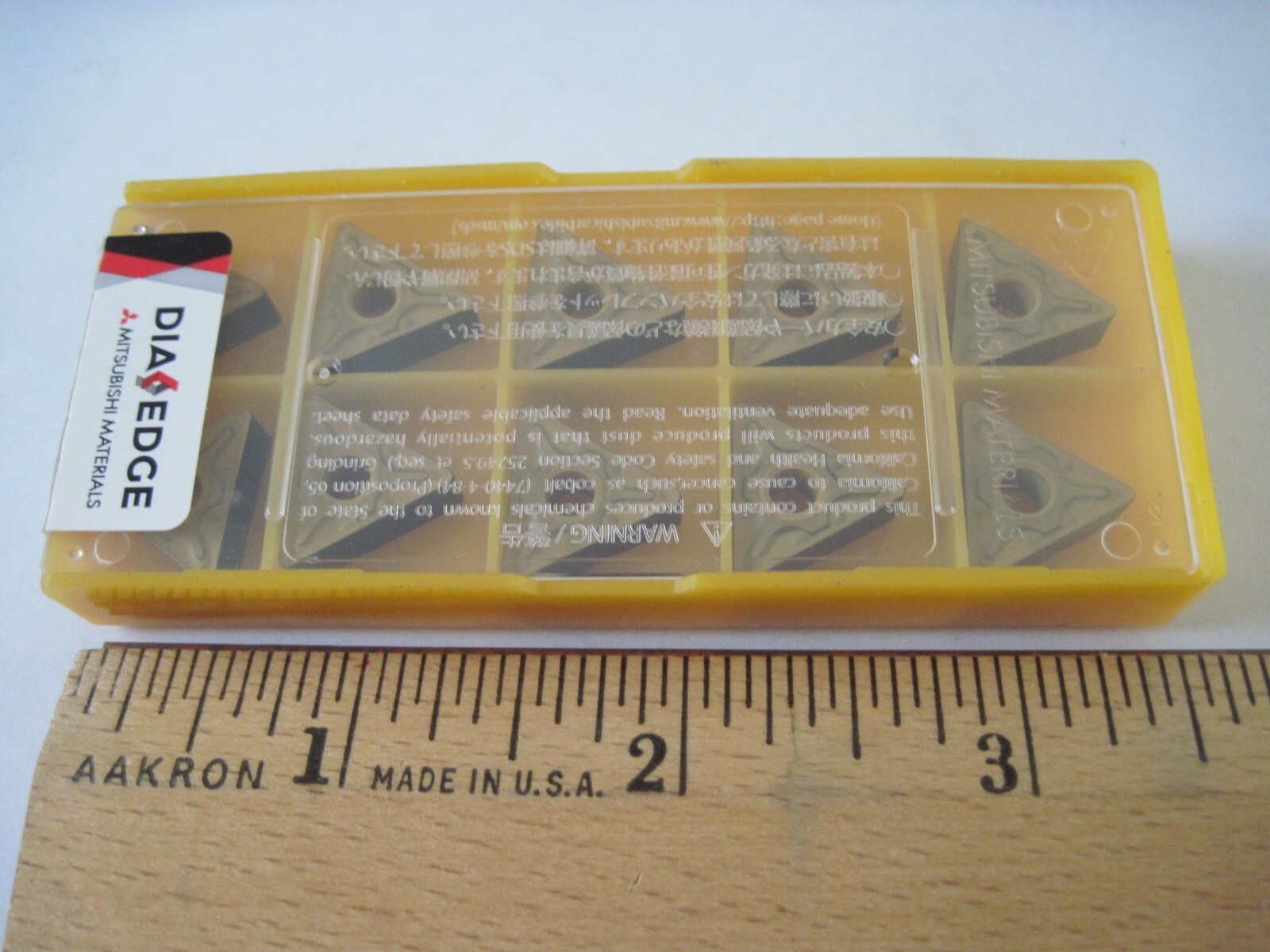 (Qty 10) Mitsubishi TNMG160408-MA TNMG332MA MC6015 Carbide Turning Inserts