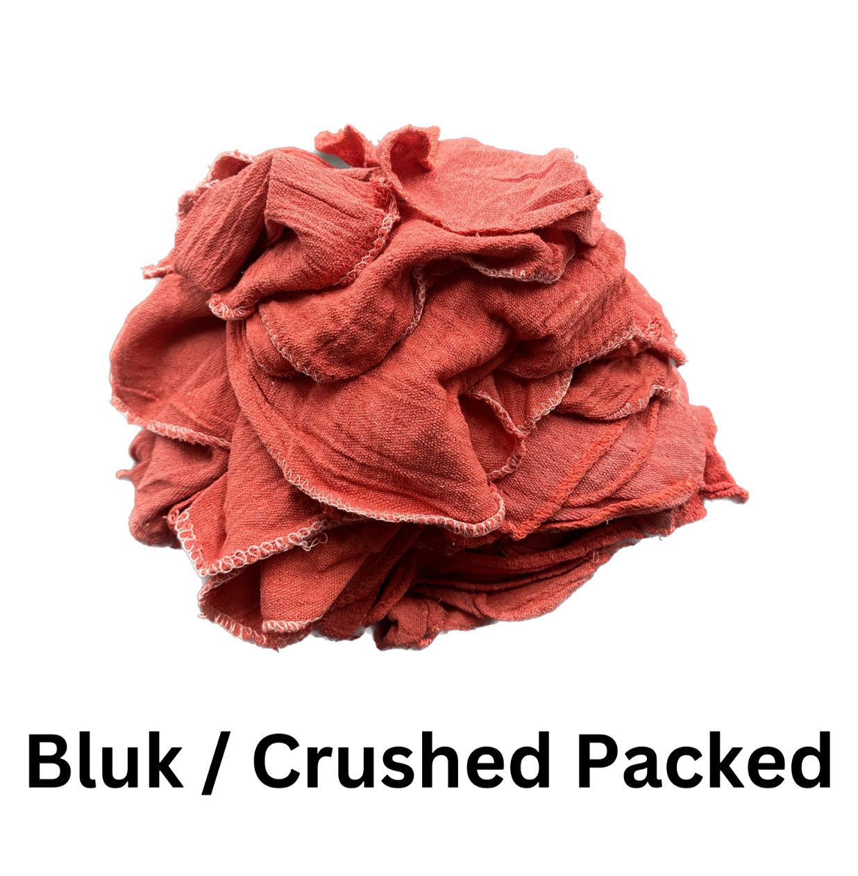 1000 New Industrial Shop Rags Cleaning Towels Red Large 12×14 Towel B-Grade