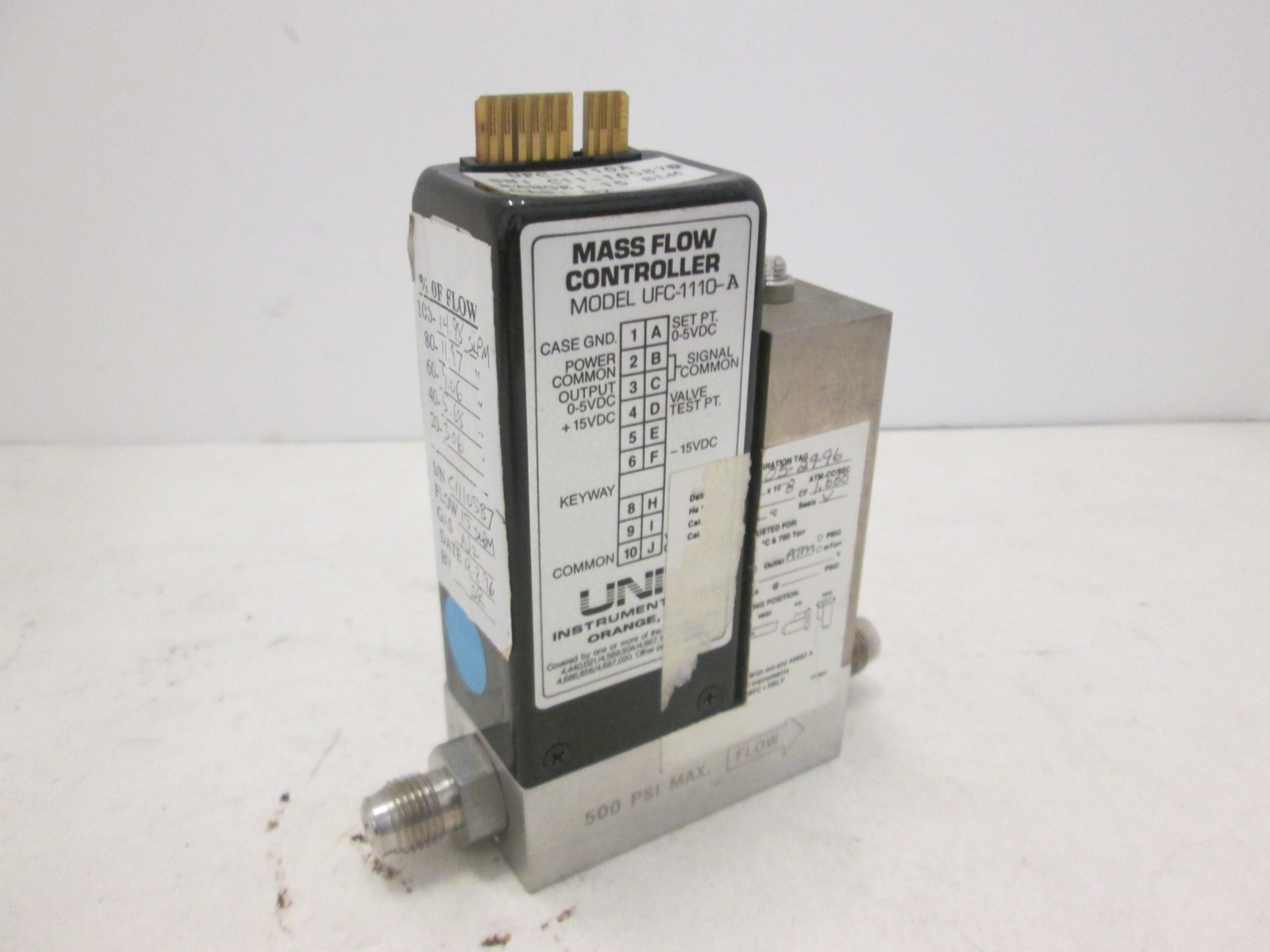 Unit UFC-1110A, Mass Flow Controller MFC, N2, 15 SLM, Used