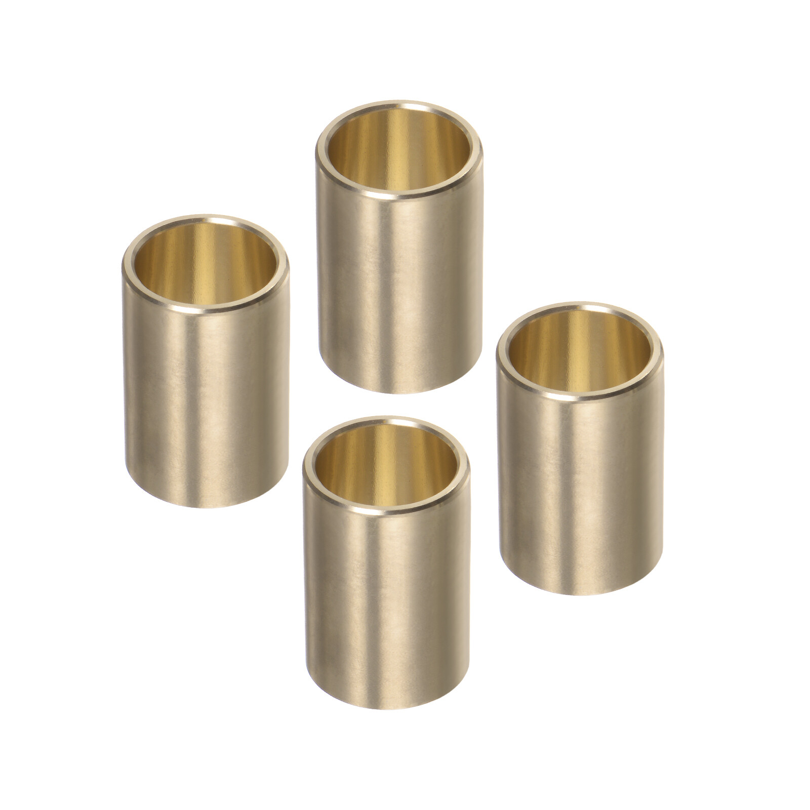 4pcs Wrapped Brass Bushing 5/8 Inch x 3/4 Inch OD x 1-1/8 Inch Length