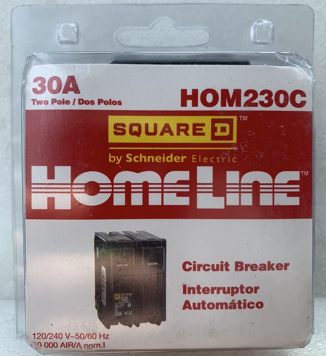 Square D HOM230C 30A Miniature Circuit Breaker Two Pole