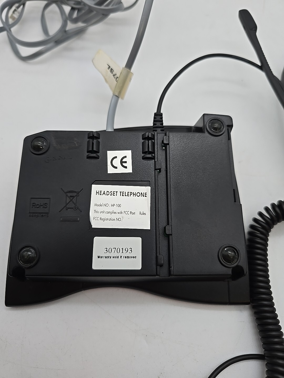 Smith Corona HP100 Dial Pad for Headsets – Single line Good Condition
