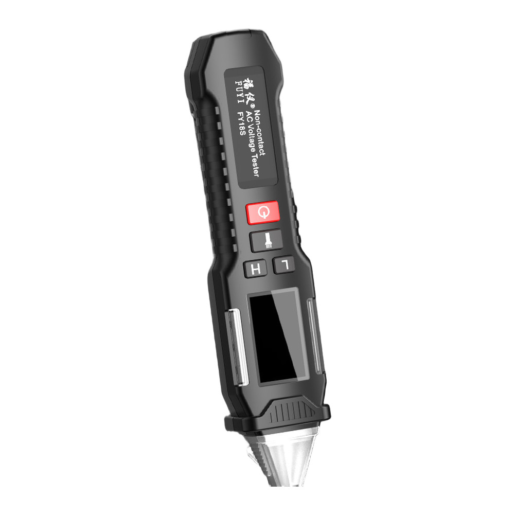 Non Contact AC Voltage Tester FY18S Large LCD Screen for Live Neutral Check