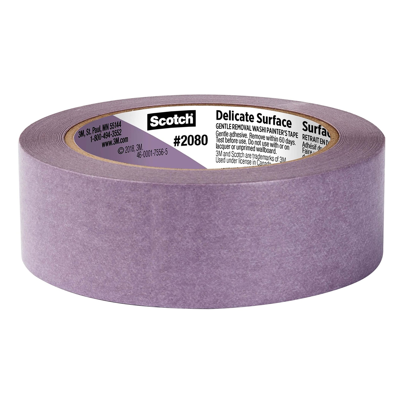 Scotch Delicate Surface Painter’s Tape 1.41 Inch Wide for Clean Edges 60 Day Use