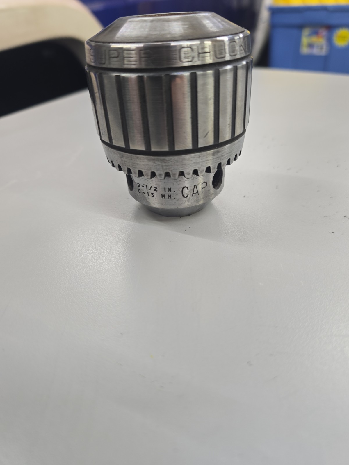 JACOBS 14N BALL BEARING SUPER DRILL CHUCK 0-1/2″, 0-13mm CAP JACOBS TAPER 3JT