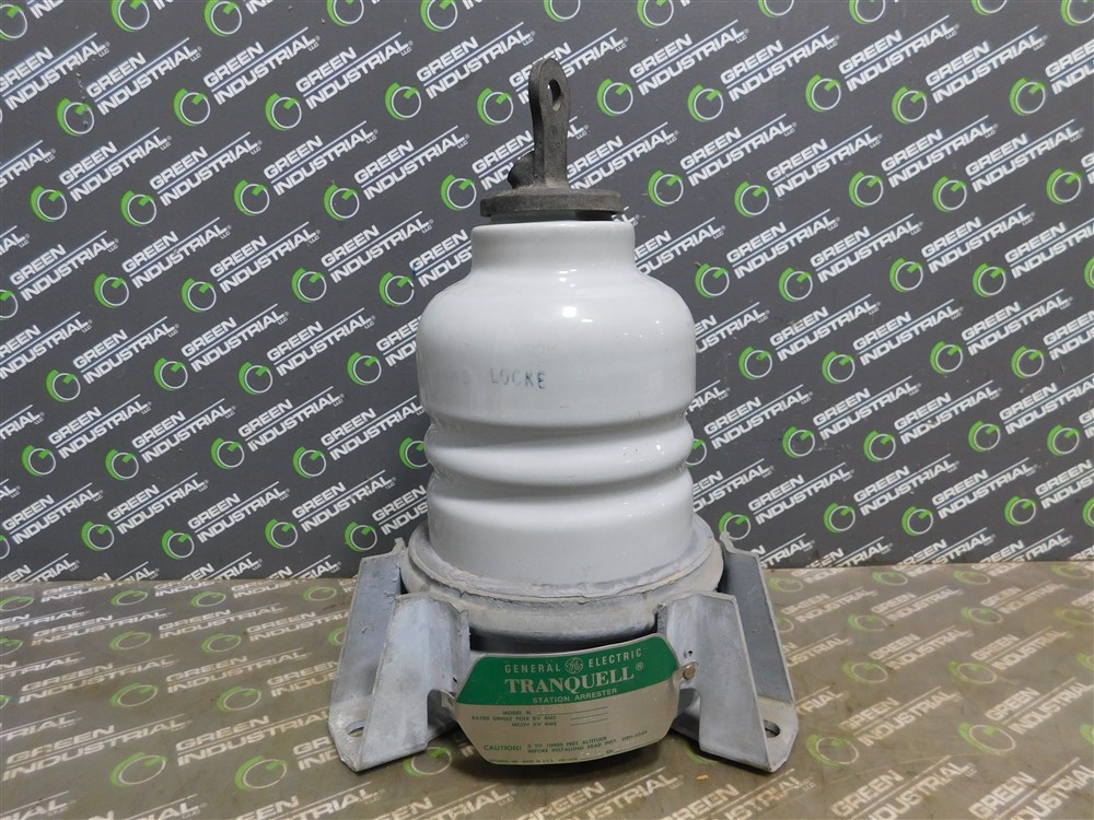 USED General Electric 9L11XGB003 Tranquell Station Arrester 3 kV RMS Single Pole