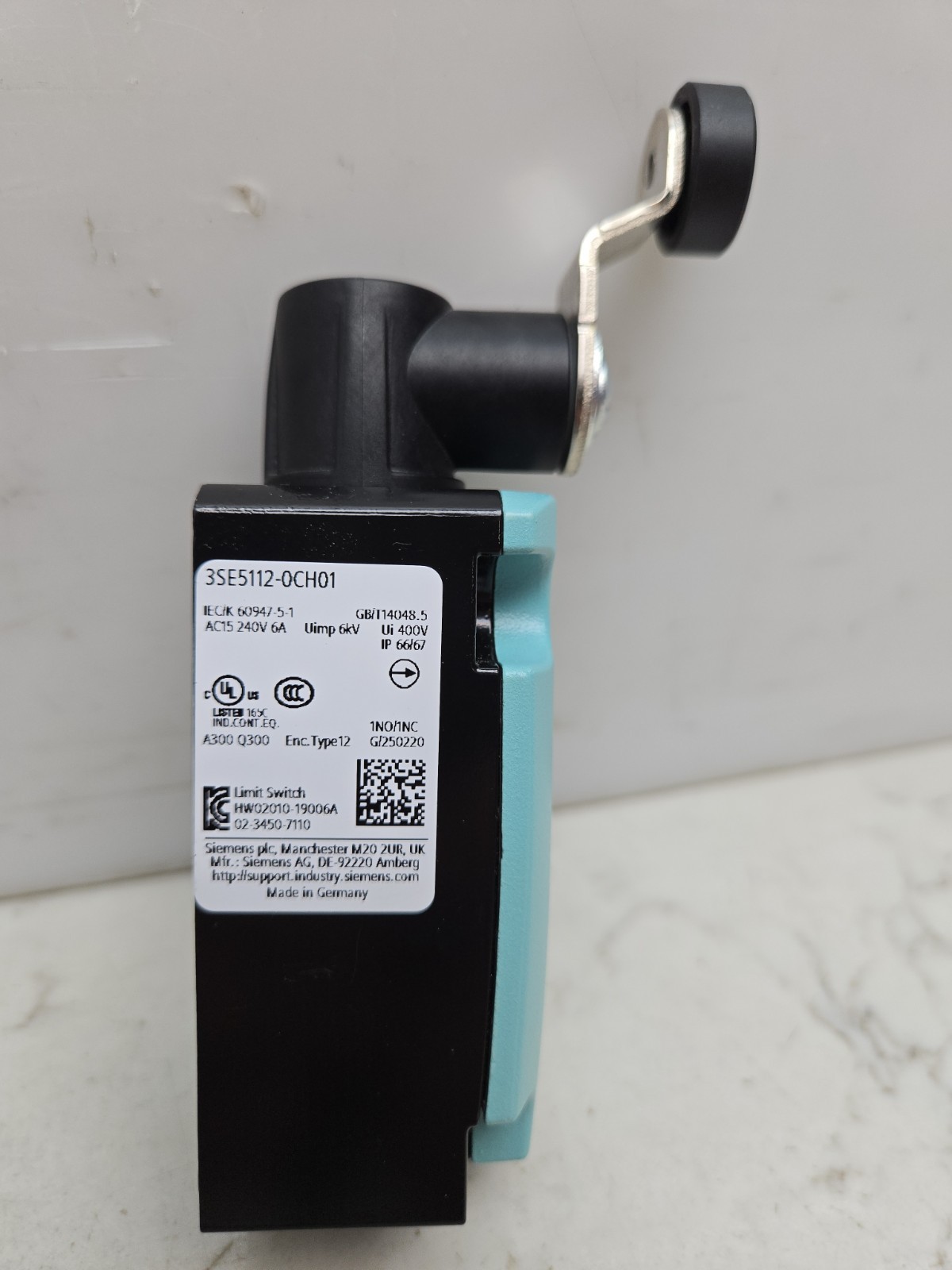 Siemens 3SE5112-0CH01 Position Limit Switch Rotary Actuator 1No 1Nc New