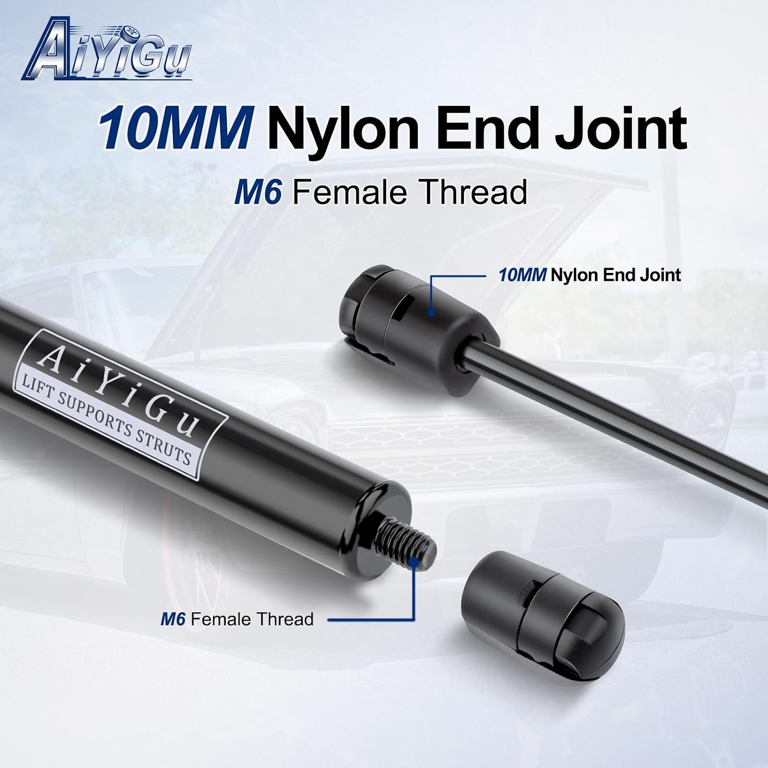 Front Hood Struts Shocks Lift Supports Gas Spring Compatible 55276321AA SG314036