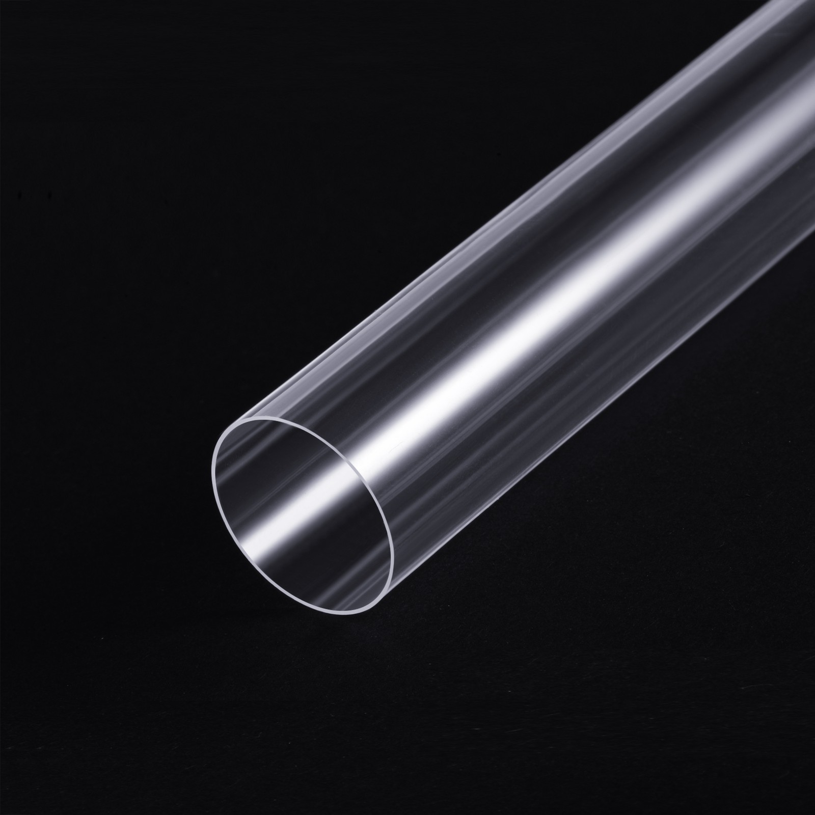 Clear Plastic Rigid PVC Pipe Tubing Tube 23mm ID x 25mm x 0.4m