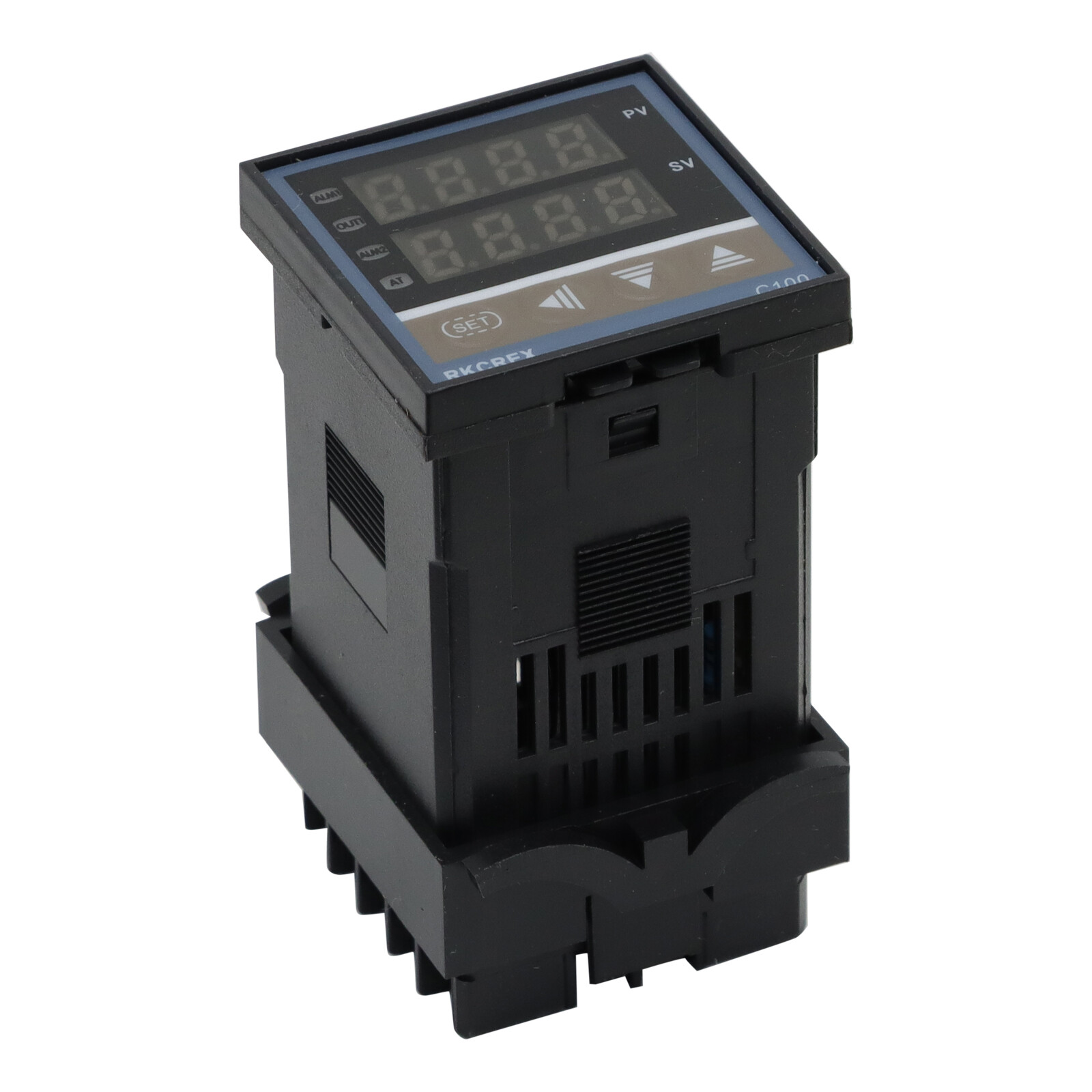 110-240VAC PID REX-C100 Temperature Controller SSR-40A Thermocouple Heat Sink US
