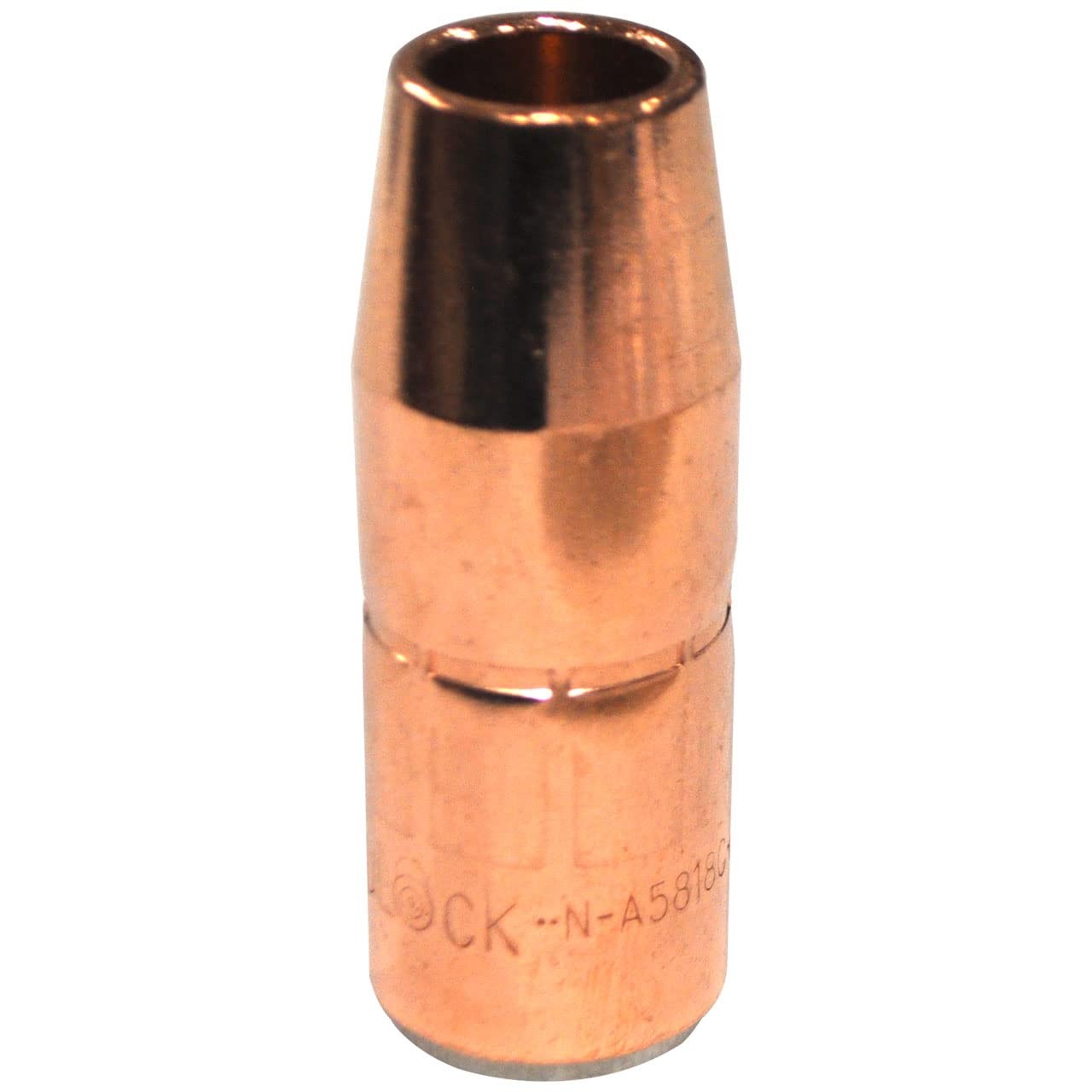 Bernard N-A5818C Nozzle, Acculock S, Large, 5/8 Orifice, 1/8 Recess, Copper, …
