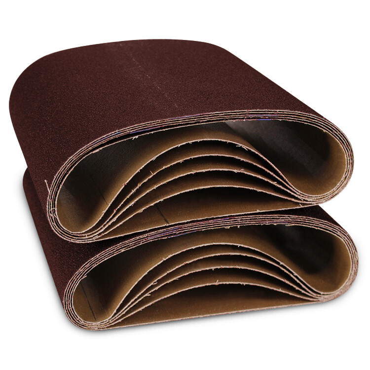 8″x19″ EZ8 Drum Floor Sanding Belts Kit 40 60 80 100 120 Grit (2 each) – 10 Pack