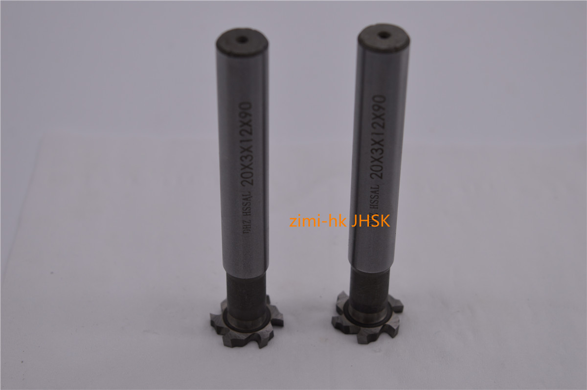 1pcs 20×3×12×90 T-type milling cutter 20mm×3mm 6Flute End Mill Cutter CNC HSSAL