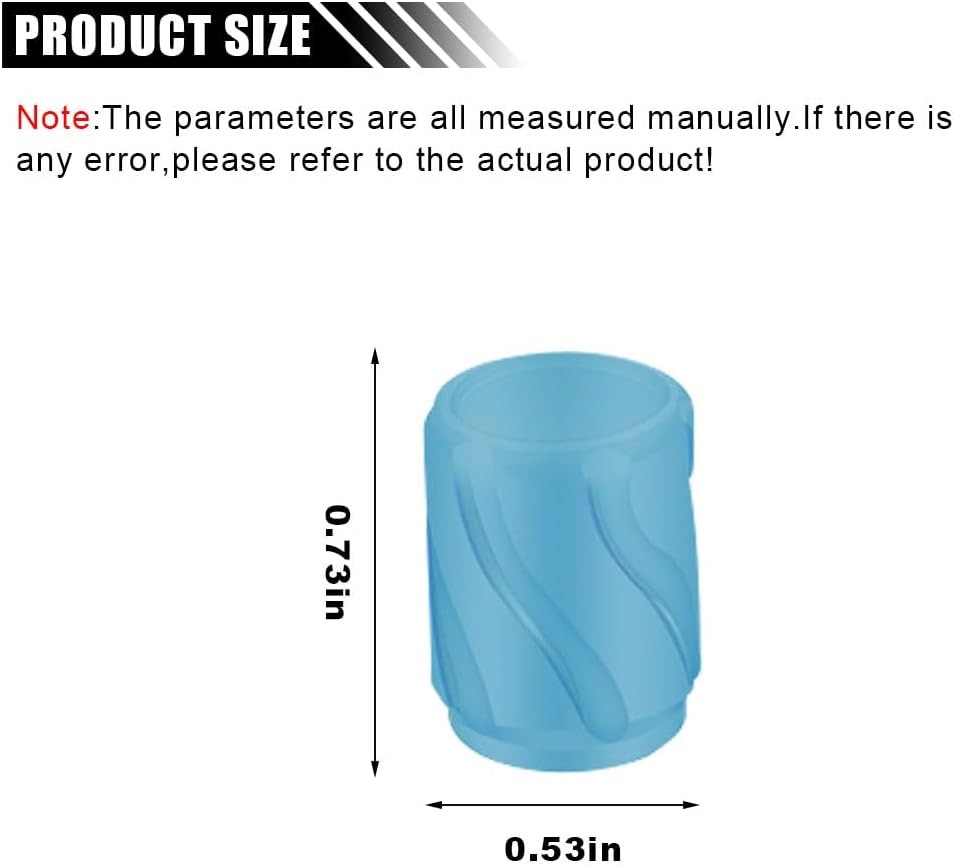 Glow in the Dark Blue Tire Valve Stem Caps, Fluorescent & Waterpro Color: Blue