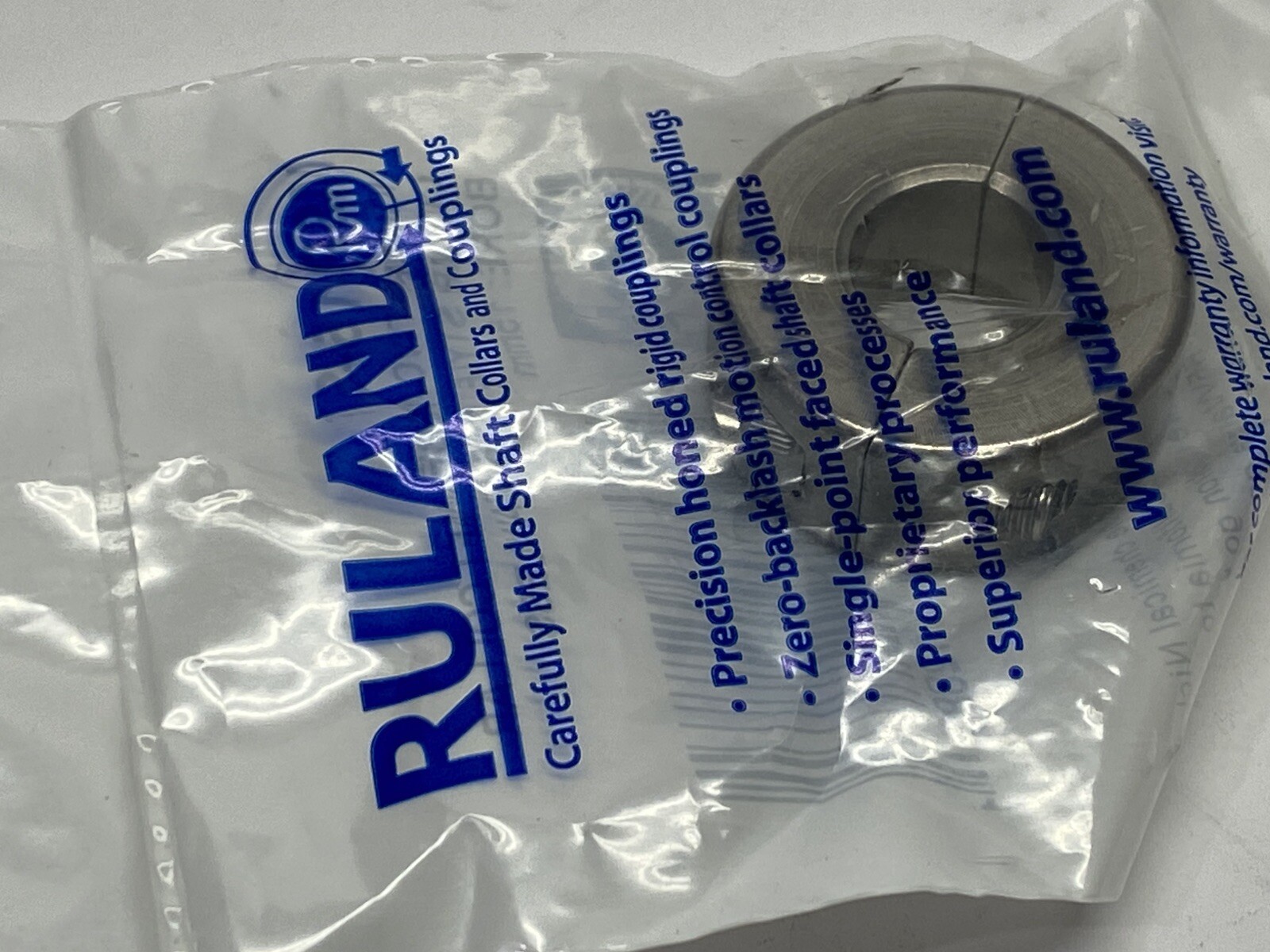 Ruland MSP-15-ST 15mm Two-Piece Shaft Collar 34mm OD 13mm Width