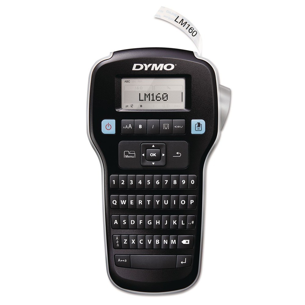DYMO 2175086 LabelManager 160P 7.9″ x 4.65″ x 1.9″ 2-Lines Label Maker New