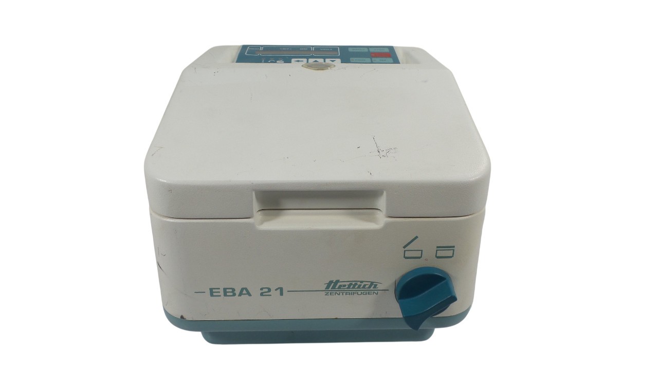 Hettich Zentrifugen Model EBA 21 Centrifuge With Rotor 12x15g