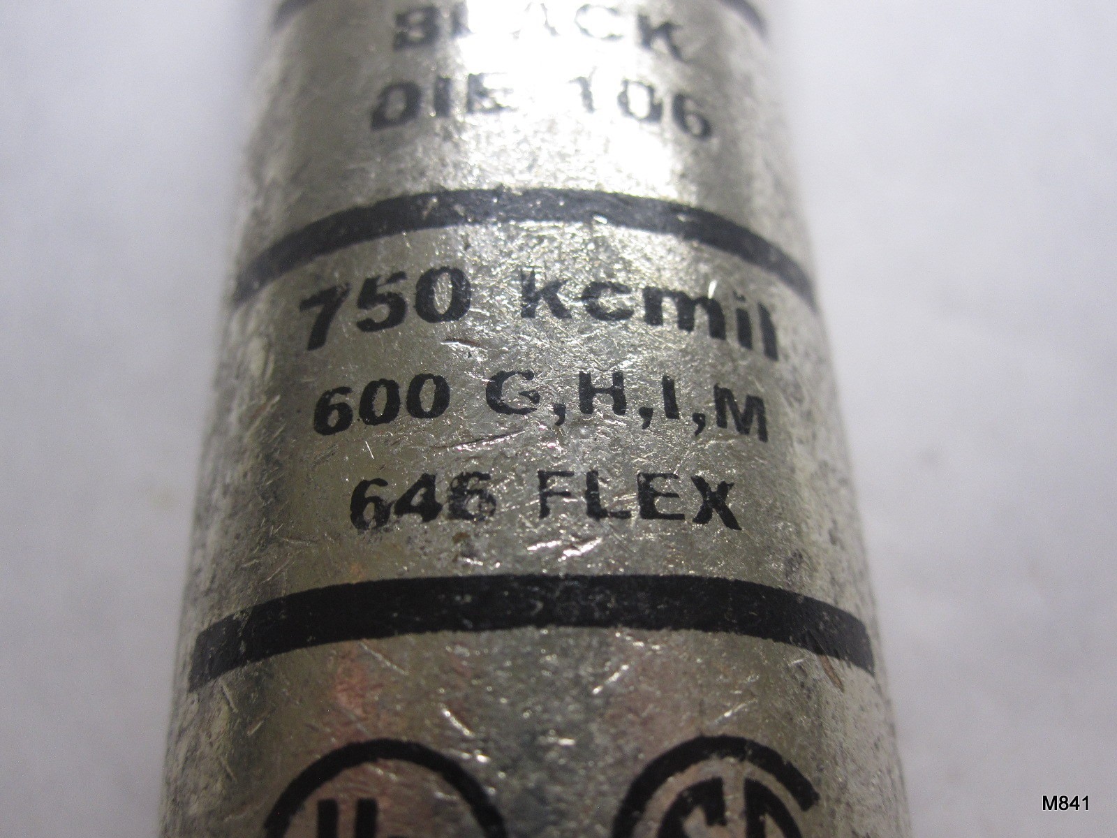 Single | ILSCO | BLACK DIE 106 | 750 kcmil 60 G,H,I,M 600 / 646 FLEX die-106