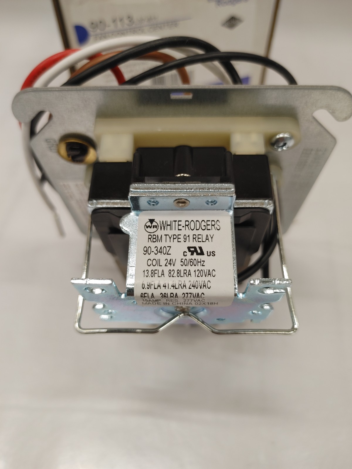 White Rodgers 90-113 Fan Control Center, Worn Box