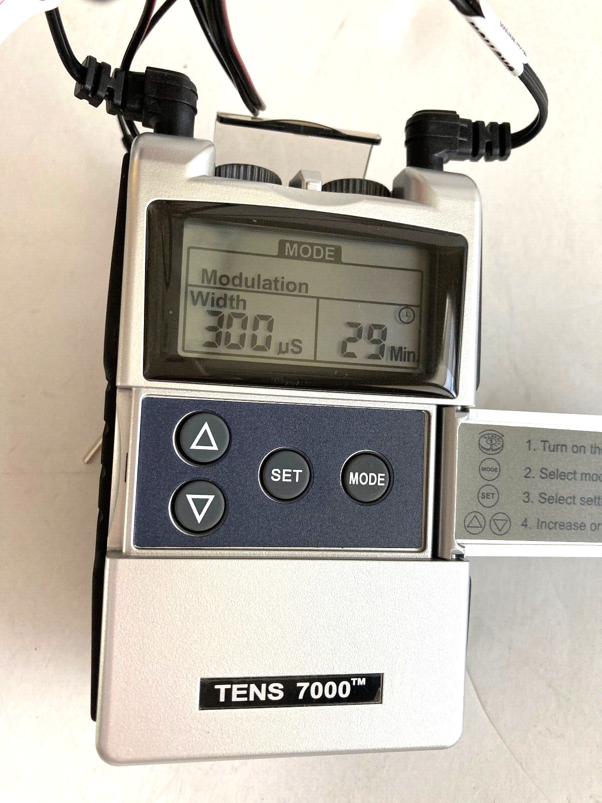 NEW Tens 7000 With Accessories and Official OTC Electrodes
