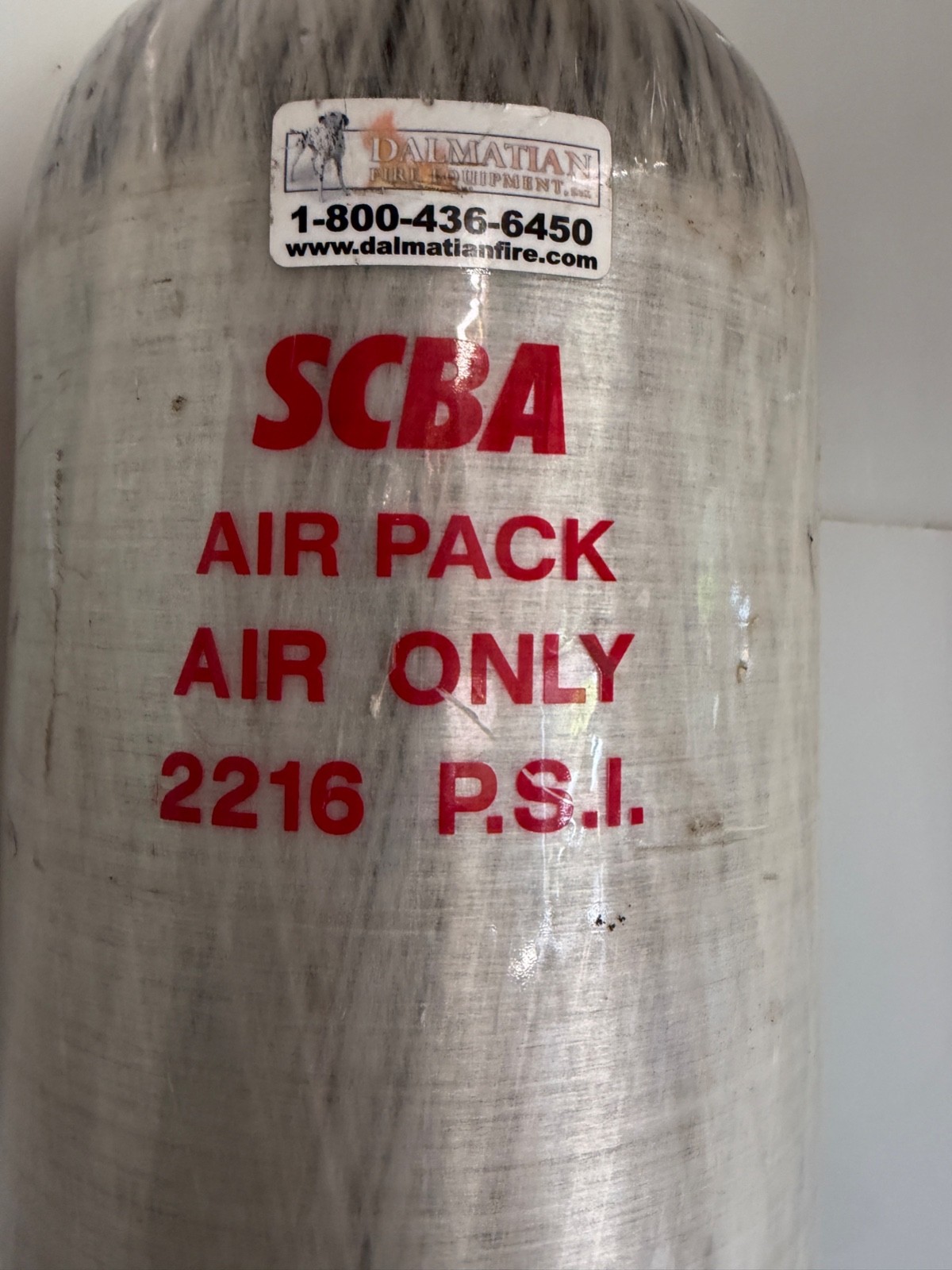 Worthington Ind TC-3CCM-152 Firefighter SCBA Cylinder Air Tank W SCOTT Valve